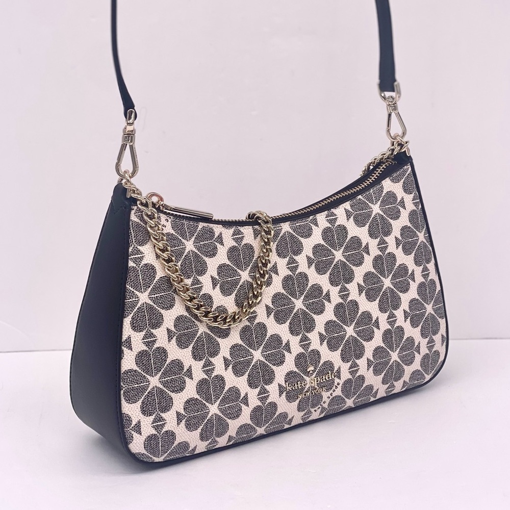 Kate Spade Signature Spade Flower Medium Convertible Crossbody Shoulder Bag